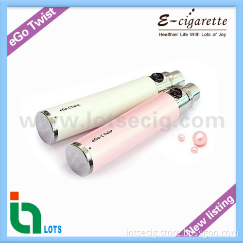 EGO-C Twist Electronic Cigarettes, EGO Twist Batteries, 3.2V~4.8V EGO-T Twist Battery